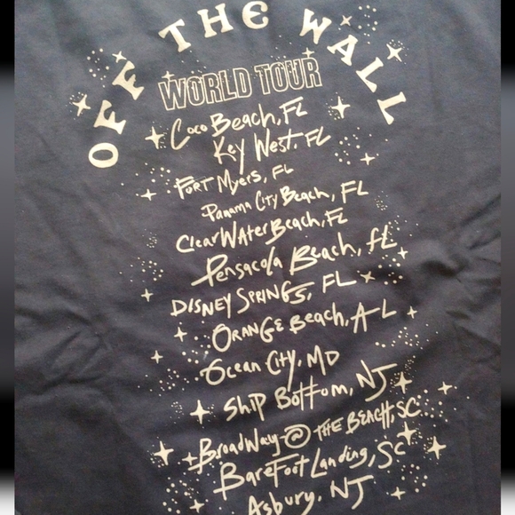 VANS NEW Ron Jon World Tour Cropped T-Shirt - Picture 4 of 6